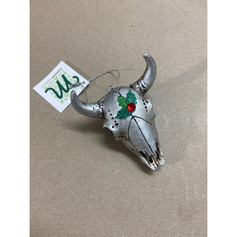 Ornament cow head ornament